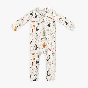 Pottery Barn x riffle and co. Kids Festive Halloween Footie‎ 12-18 months